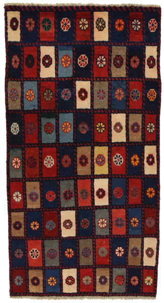 Gabbeh - Bakhtiari Persialainen matto 150x78