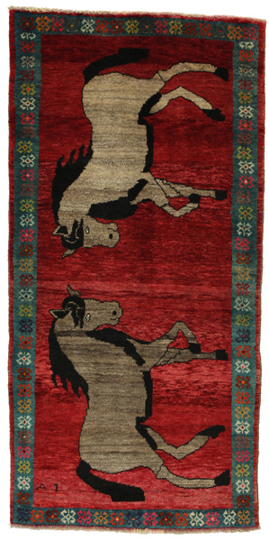 Gabbeh - Qashqai Persialainen matto 188x92