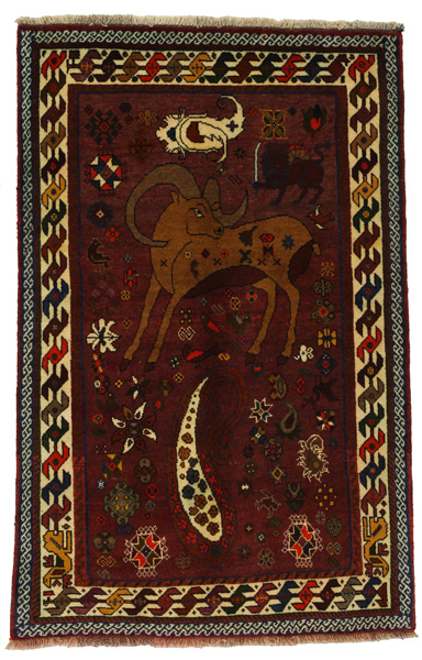 Gabbeh - Qashqai Persialainen matto 164x104