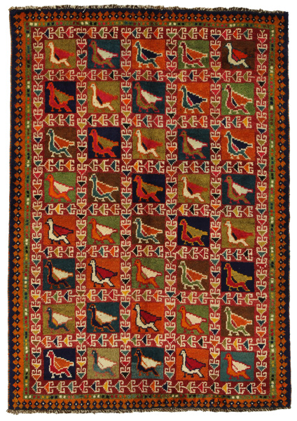 Gabbeh - Bakhtiari Persialainen matto 155x108