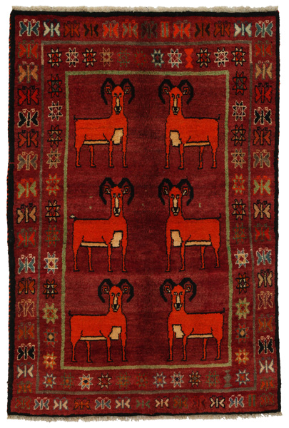 Gabbeh - Qashqai Persialainen matto 185x122