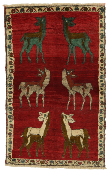 Gabbeh - Qashqai Persialainen matto 141x86