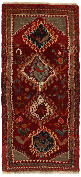Qashqai - Gabbeh Persialainen matto 139x62