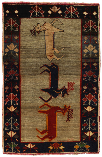 Gabbeh - Qashqai Persialainen matto 157x101