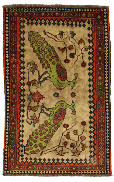 Gabbeh - Qashqai Persialainen matto 164x103