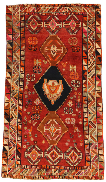 Qashqai - Gabbeh Persialainen matto 250x142