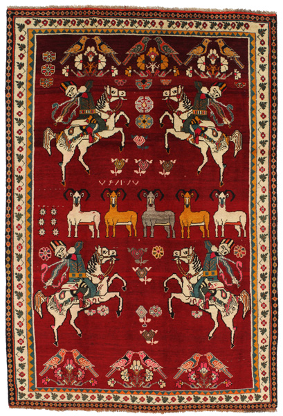 Qashqai - Gabbeh Persialainen matto 272x185