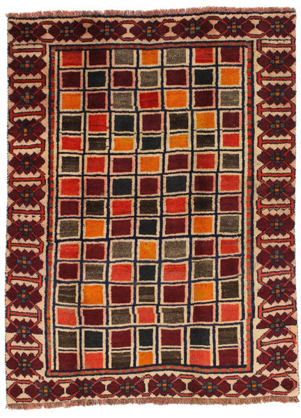 Gabbeh - Bakhtiari Persialainen matto 187x140