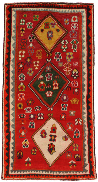 Gabbeh - Qashqai Persialainen matto 215x112