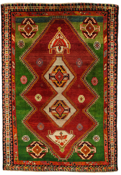 Qashqai - Gabbeh Persialainen matto 225x156