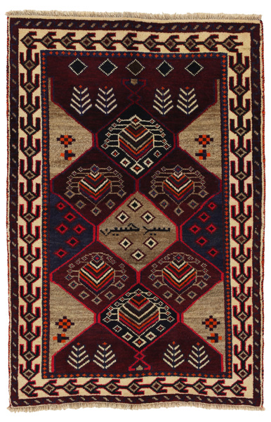 Gabbeh - Bakhtiari Persialainen matto 166x108