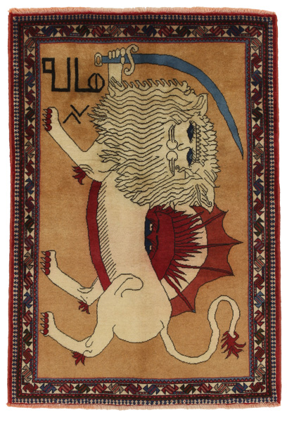 Kashkooli - Gabbeh Persialainen matto 153x105