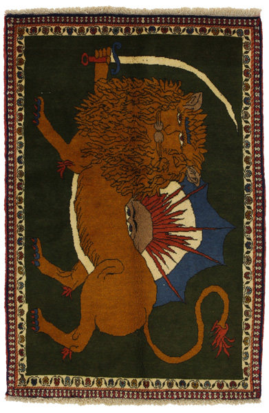 Kashkooli - Gabbeh Persialainen matto 162x106