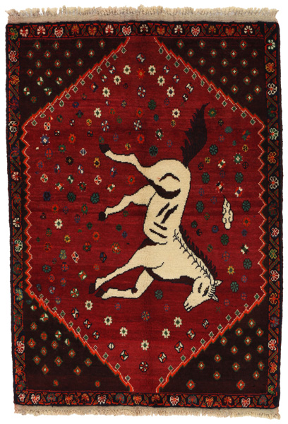 Gabbeh - Qashqai Persialainen matto 156x106