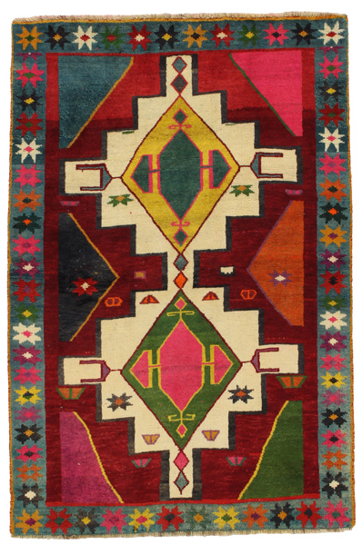 Gabbeh - Qashqai Persialainen matto 195x128