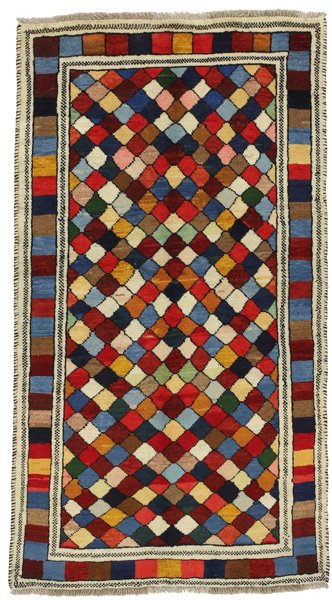 Gabbeh - Bakhtiari Persialainen matto 186x104