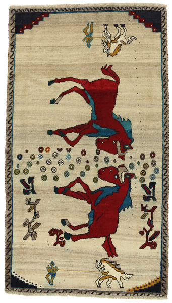 Gabbeh - Qashqai Persialainen matto 210x118