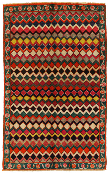 Gabbeh - Bakhtiari Persialainen matto 160x100