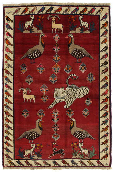 Gabbeh - Qashqai Persialainen matto 194x131
