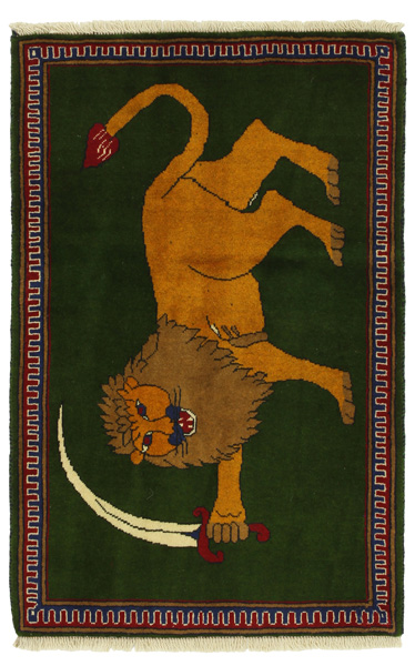 Kashkooli - Gabbeh Persialainen matto 127x84