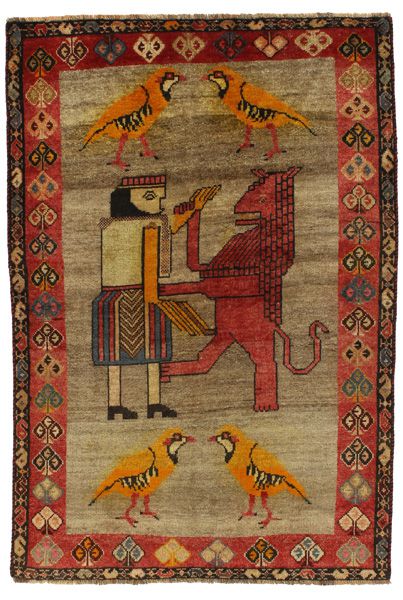 Gabbeh - Qashqai Persialainen matto 185x124