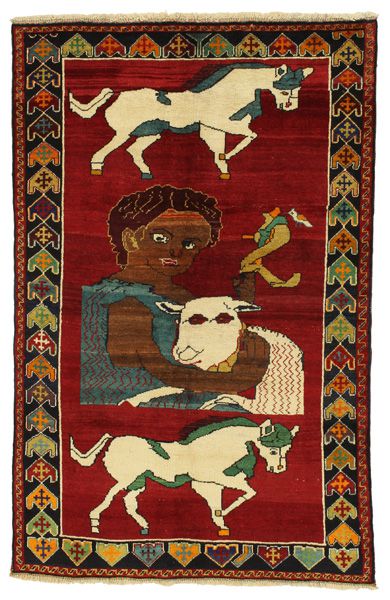Gabbeh - Qashqai Persialainen matto 190x120