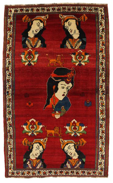 Gabbeh - Qashqai Persialainen matto 255x155