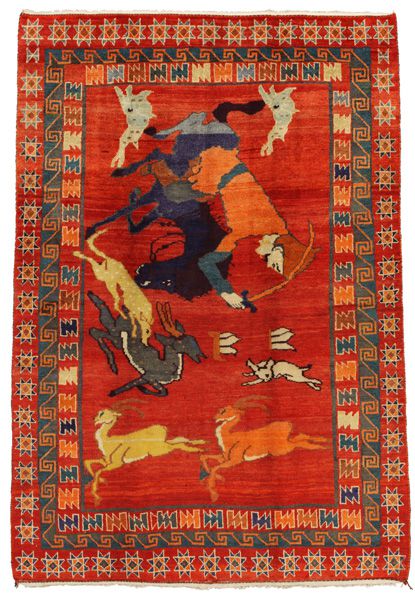 Gabbeh - Qashqai Persialainen matto 300x206