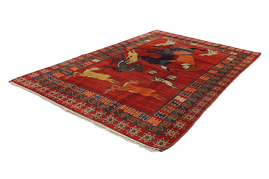 Gabbeh - Qashqai Persialainen matto 300x206 - Kuva 2