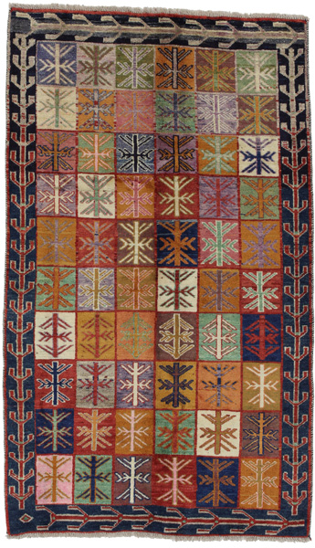 Gabbeh - Bakhtiari Persialainen matto 212x126