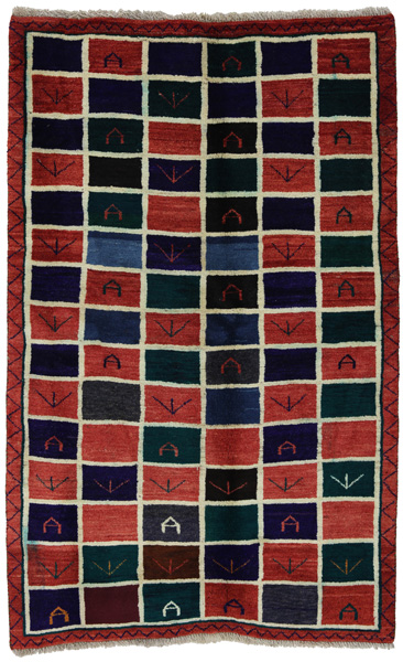 Gabbeh - Bakhtiari Persialainen matto 197x123