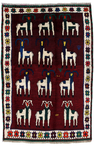 Gabbeh - Qashqai Persialainen matto 184x120