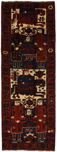 Bakhtiari - Qashqai Persialainen matto 394x142