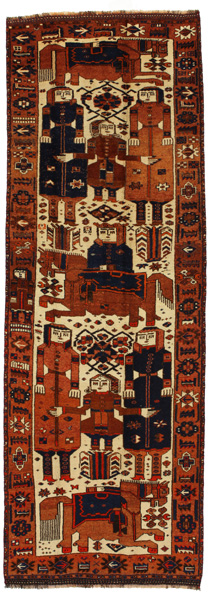 Bakhtiari - Qashqai Persialainen matto 361x125