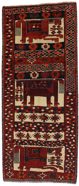 Bakhtiari - Qashqai Persialainen matto 298x126
