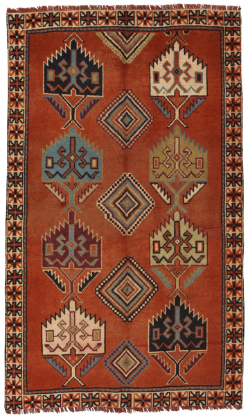 Qashqai - Gabbeh Persialainen matto 186x111