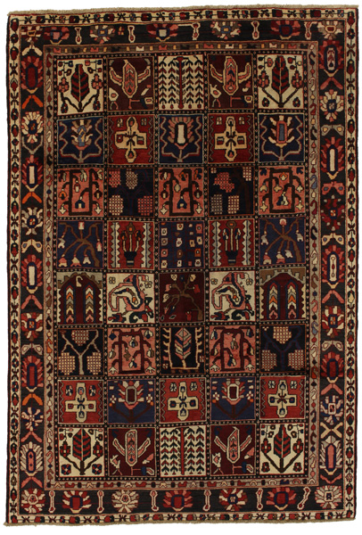 Bakhtiari Persialainen matto 301x208