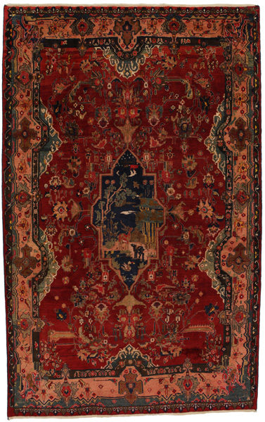 Jozan - Sarouk Persialainen matto 372x228
