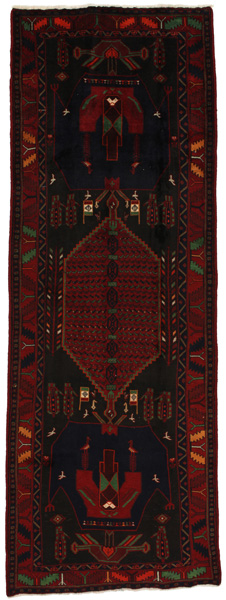 Senneh - Kurdi Persialainen matto 387x139