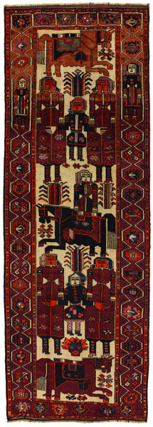 Bakhtiari - Qashqai Persialainen matto 435x150