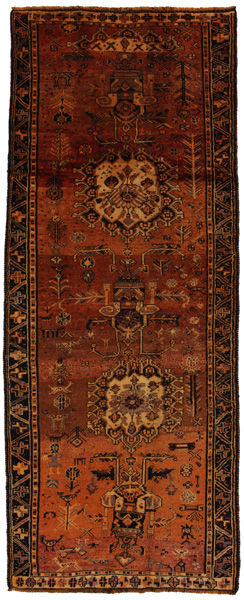 Lori - Qashqai Persialainen matto 368x146
