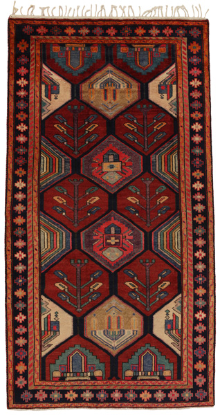 Bakhtiari Persialainen matto 259x135