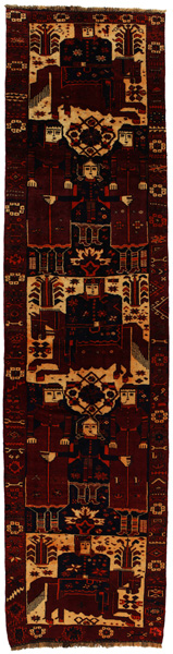 Bakhtiari - Qashqai Persialainen matto 534x132