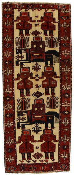 Bakhtiari - Qashqai Persialainen matto 370x149