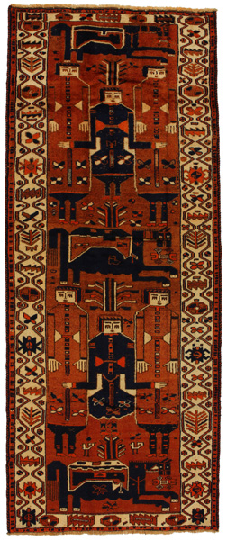 Bakhtiari - Qashqai Persialainen matto 372x148