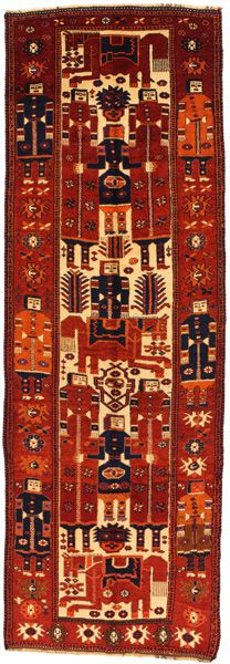 Bakhtiari - Qashqai Persialainen matto 430x144