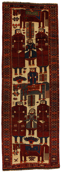 Bakhtiari - Qashqai Persialainen matto 397x135