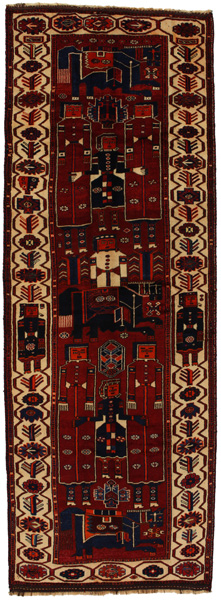 Bakhtiari - Qashqai Persialainen matto 394x138