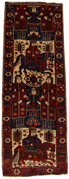 Bakhtiari - Qashqai Persialainen matto 385x137