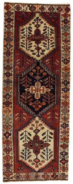 Bakhtiari - Qashqai Persialainen matto 390x143